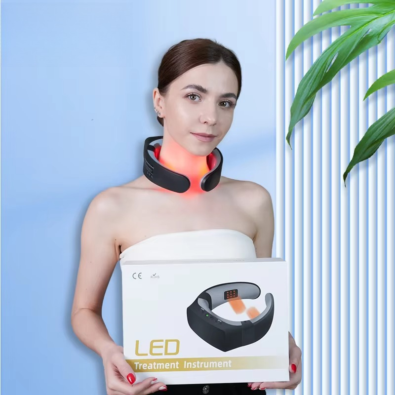 Red Light Therapy Device - Terapia czerwonym światłem na szyję, urządzenie