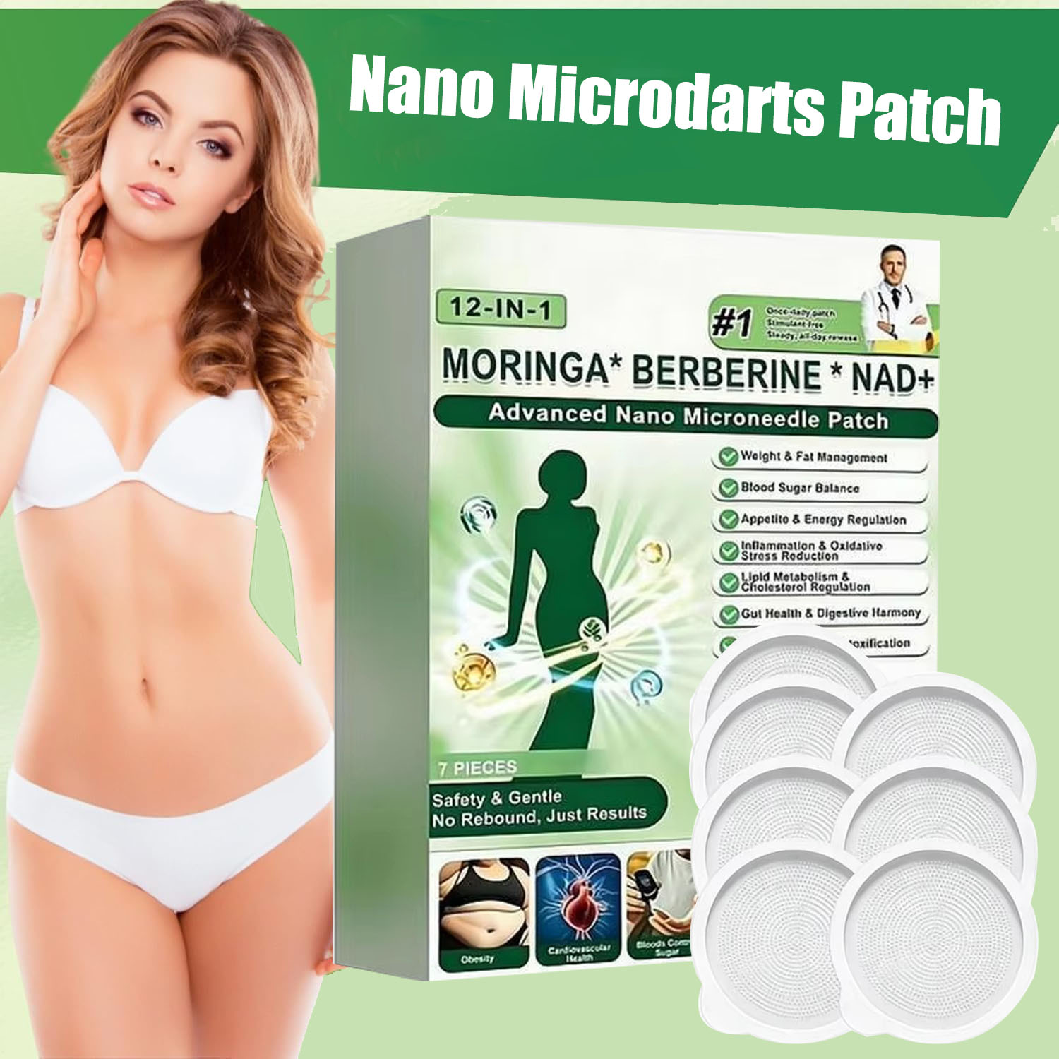Xbody Health & Wellness Functional Integrative Medicine Office & Medical Spa Photos - Zaawansowane nano-mikronaklejki z berberynem X i