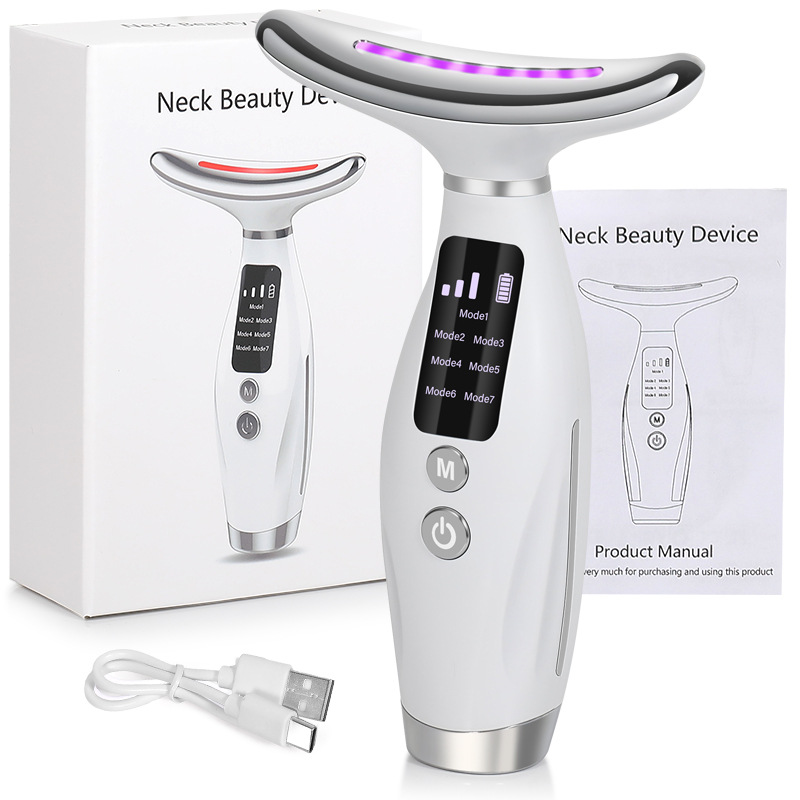 Red Light Therapy Device - Masażer do twarzy i szyi z