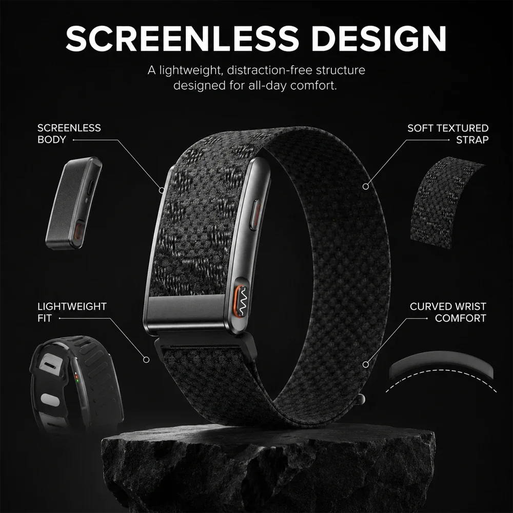 Nowy Bezszkieletowy Smartwatch – Health Wellness App recenzja i cena
