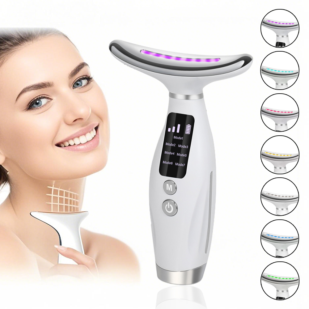 Masażer do twarzy i szyi z 7 k – Red Light Therapy Device recenzja i cena